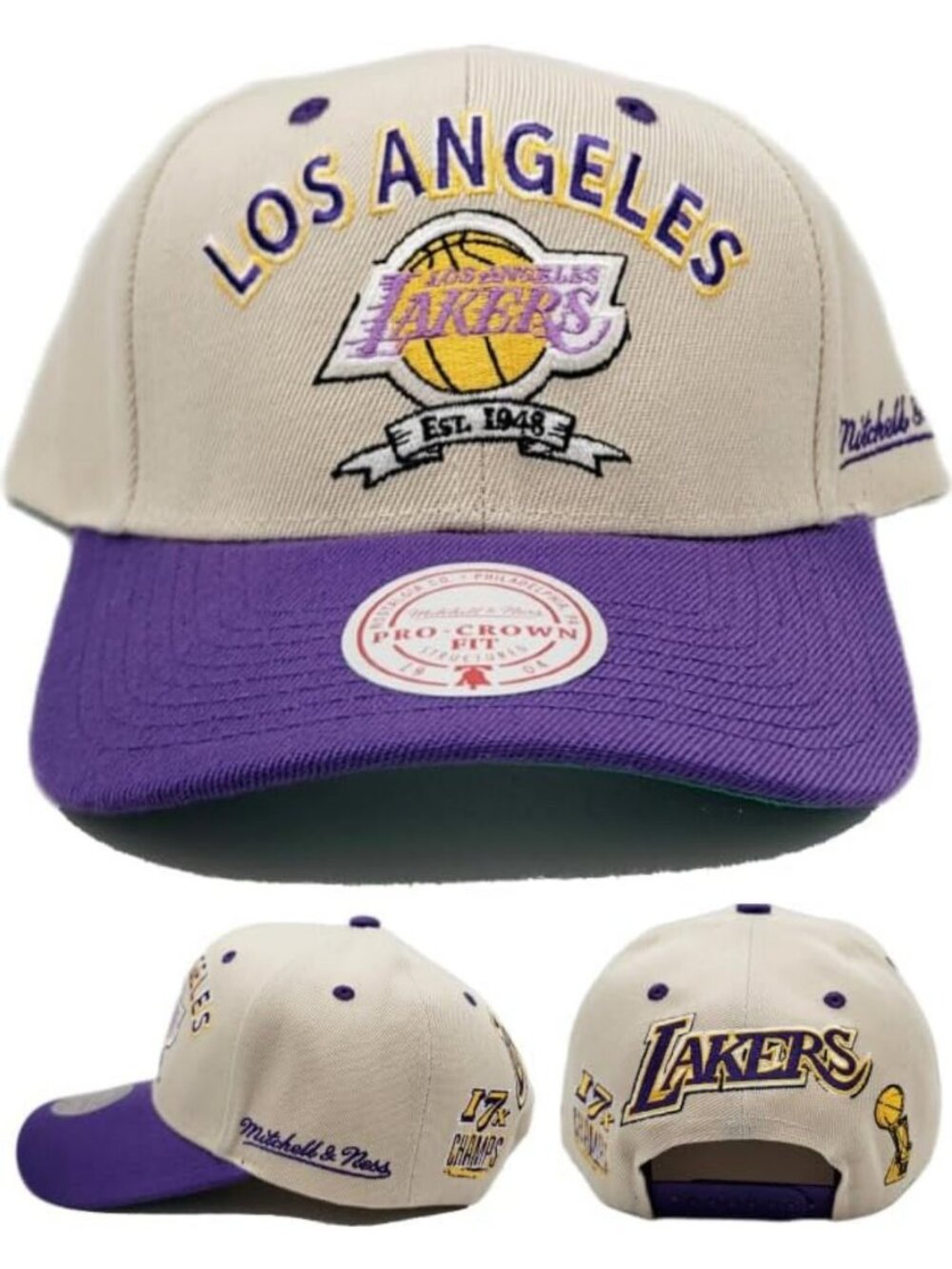 17x NBA Champs Snapback Hat | Adjustable Cap for Basketball Fans & Collectors